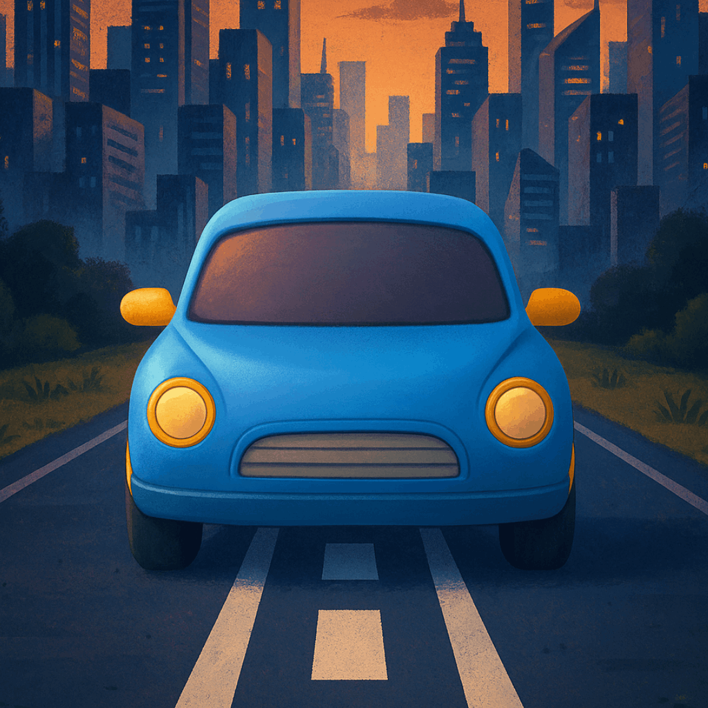 FocusDrive app logo - focus sessions through driving simulation